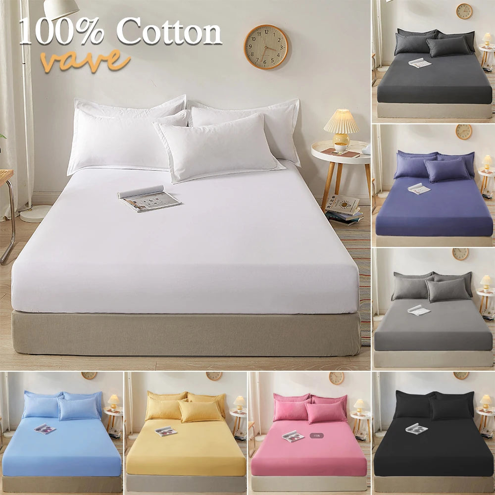 Cotton Fitted Bed Sheet